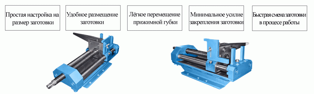 Тиски зажим универсального трубогиба УГС-6/1А